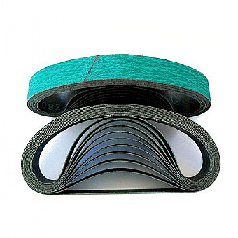 25mm x 762mm Zirconia Abrasive Belt (Choice of Pack Qty's & Grits)